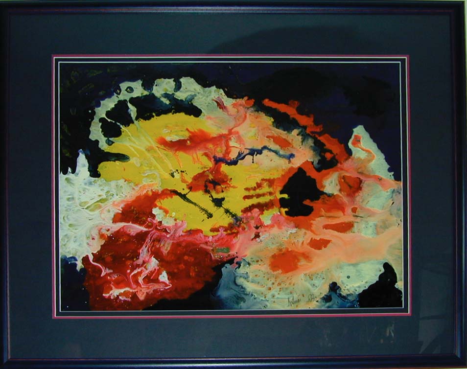 Eruption Dim(90*74cm)